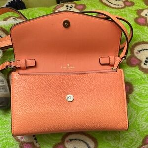 Kate Spade Vibrant Orange Crossbody Bag